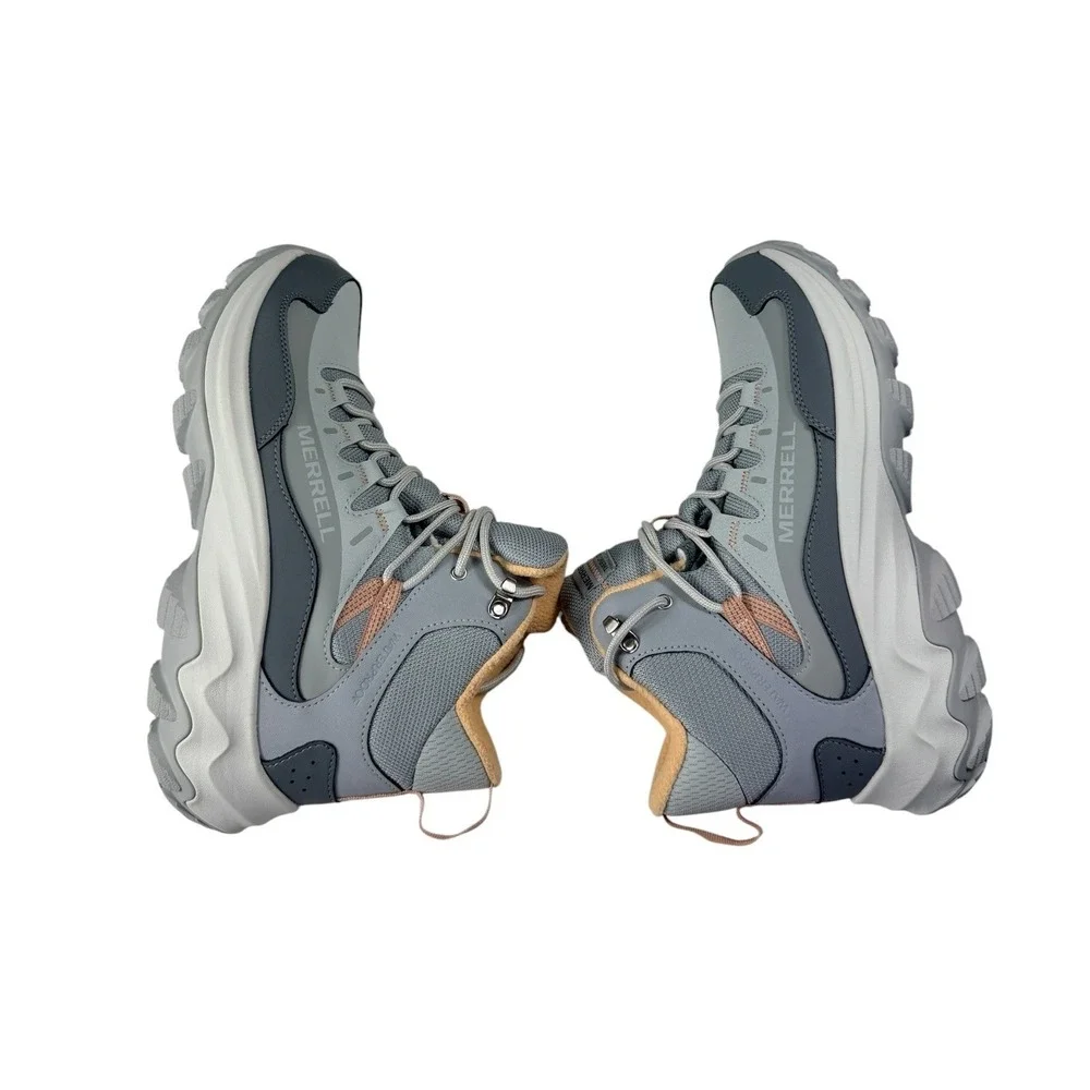 Merrell Thermo Chill 2 Mid WP Womens 9 Gale Grey Waterproof Winter Hiking Boots